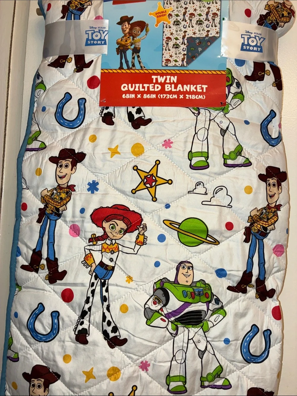 Toy Story Quilted Reversible blanket